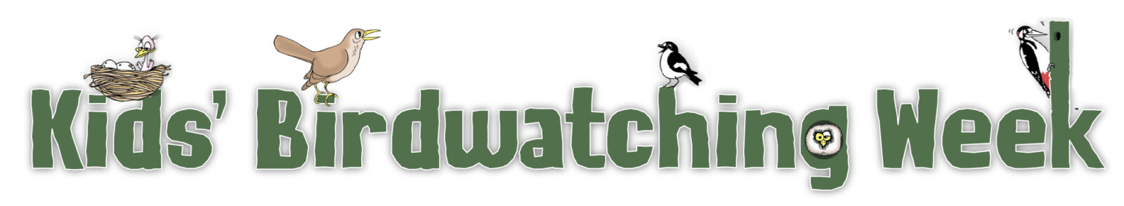 Kids' Birdwatching Week Logo