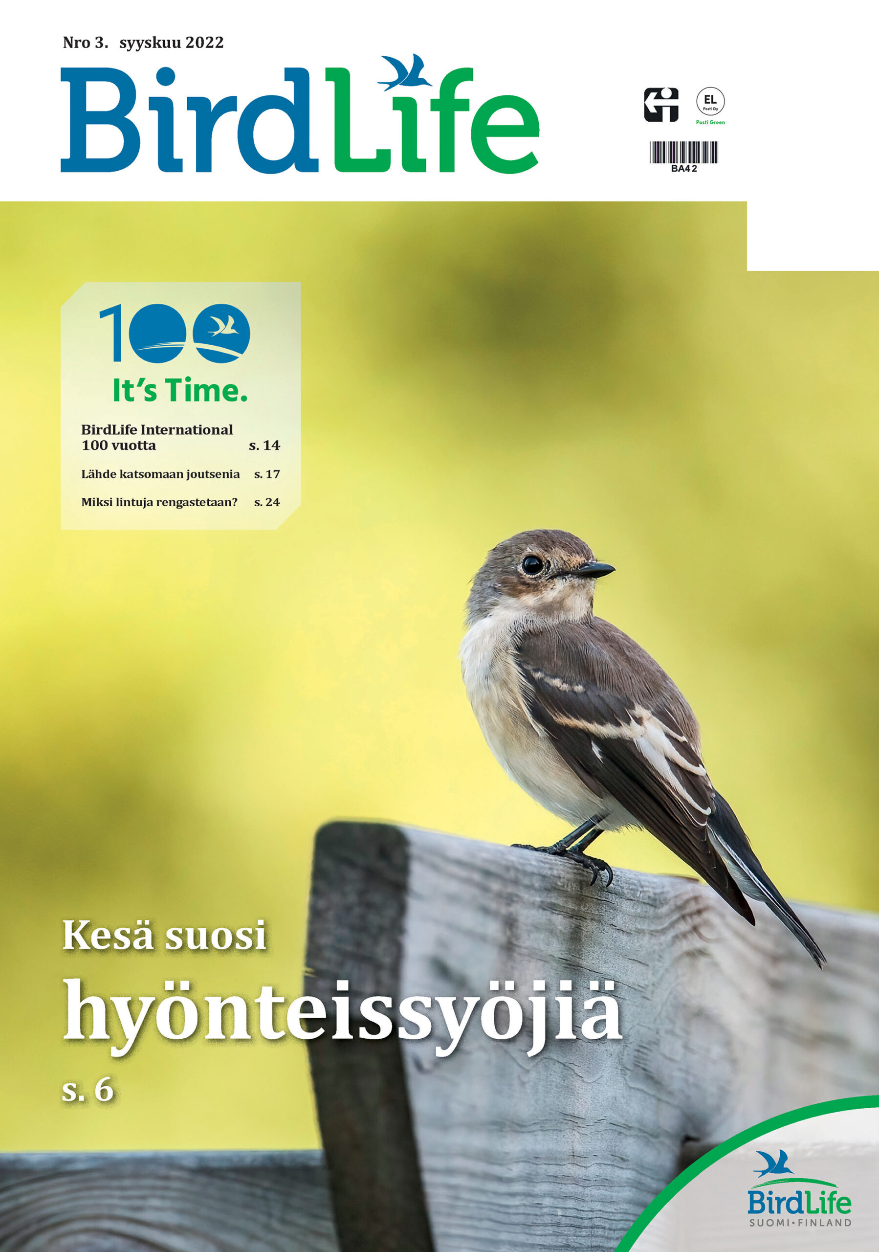 BirdLife Suomi BirdLife 3/2022